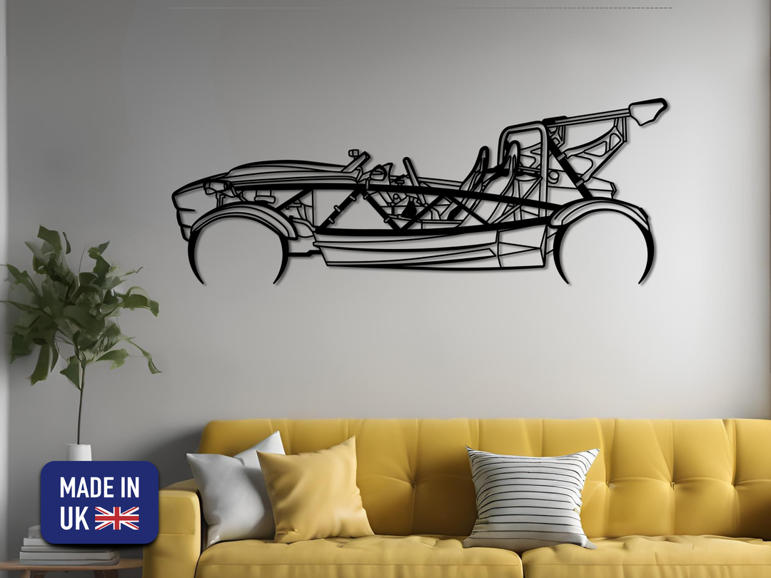 MEV Exocet, Detailed Silhouette Metal Wall Art