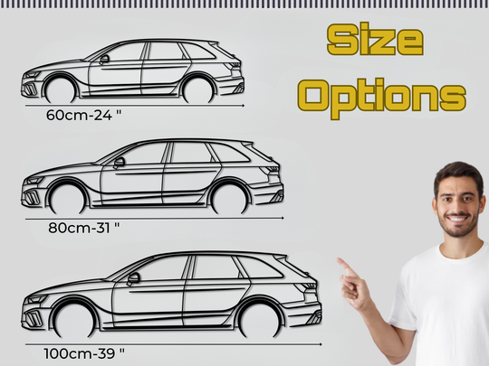 S4 B9 Estate, Detailed Silhouette Metal Wall Art