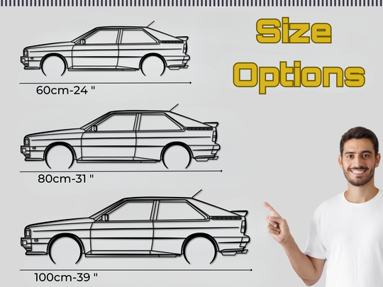 Quattro WR , Silhouette Metal Wall Art