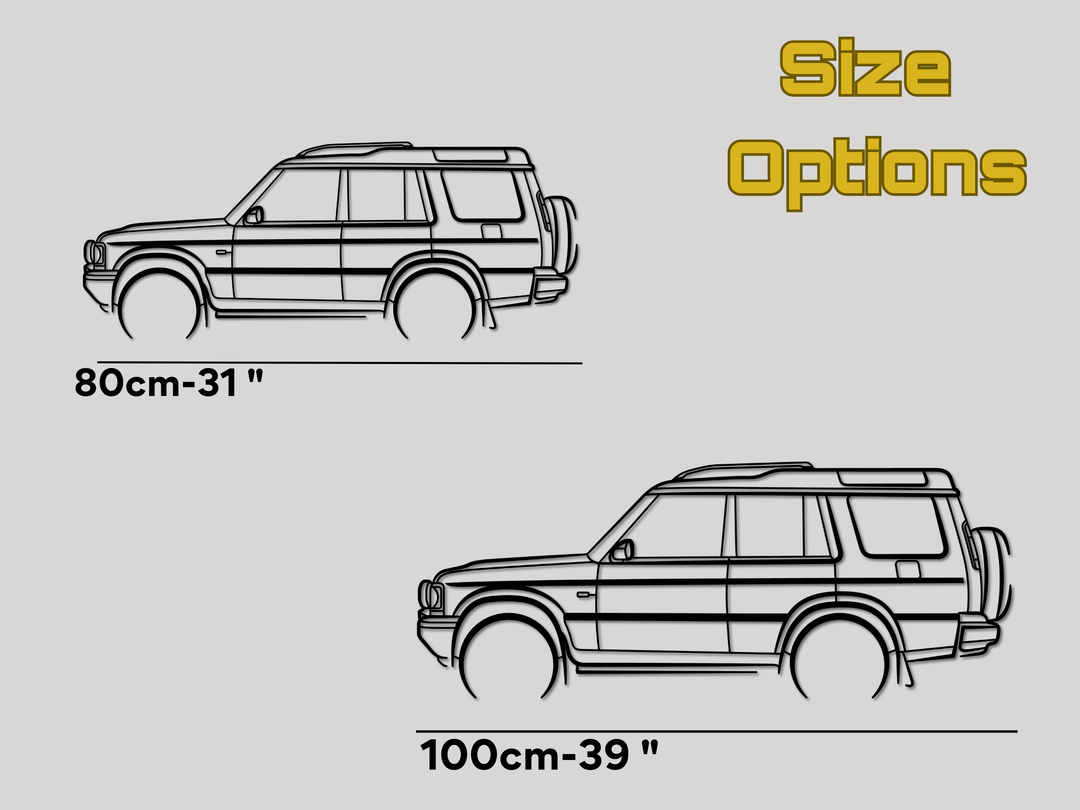Discovery 2, Detailed Silhouette Metal Wall Art