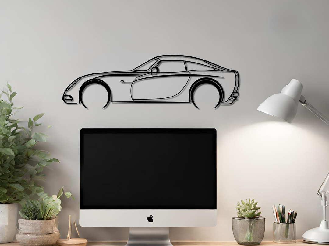 T350, Detailed Silhouette Metal Wall Art