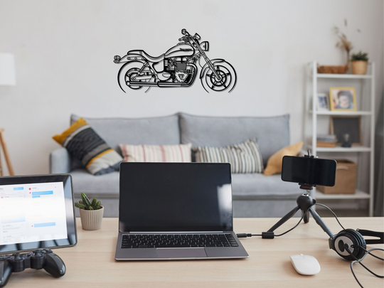 Speedmaster, Detailed Silhouette Metal Wall Art