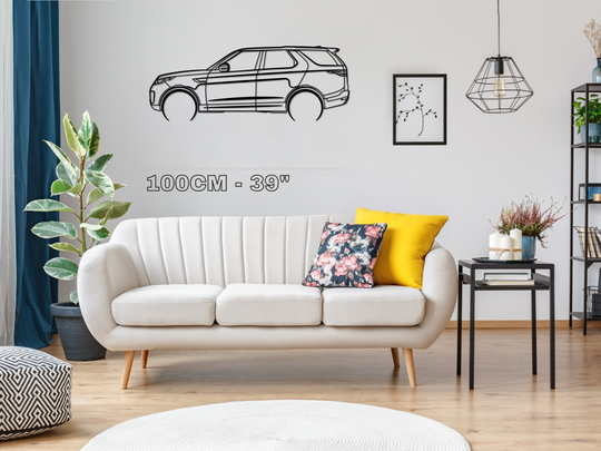 Discovery 5, Detailed Silhouette Metal Wall Art