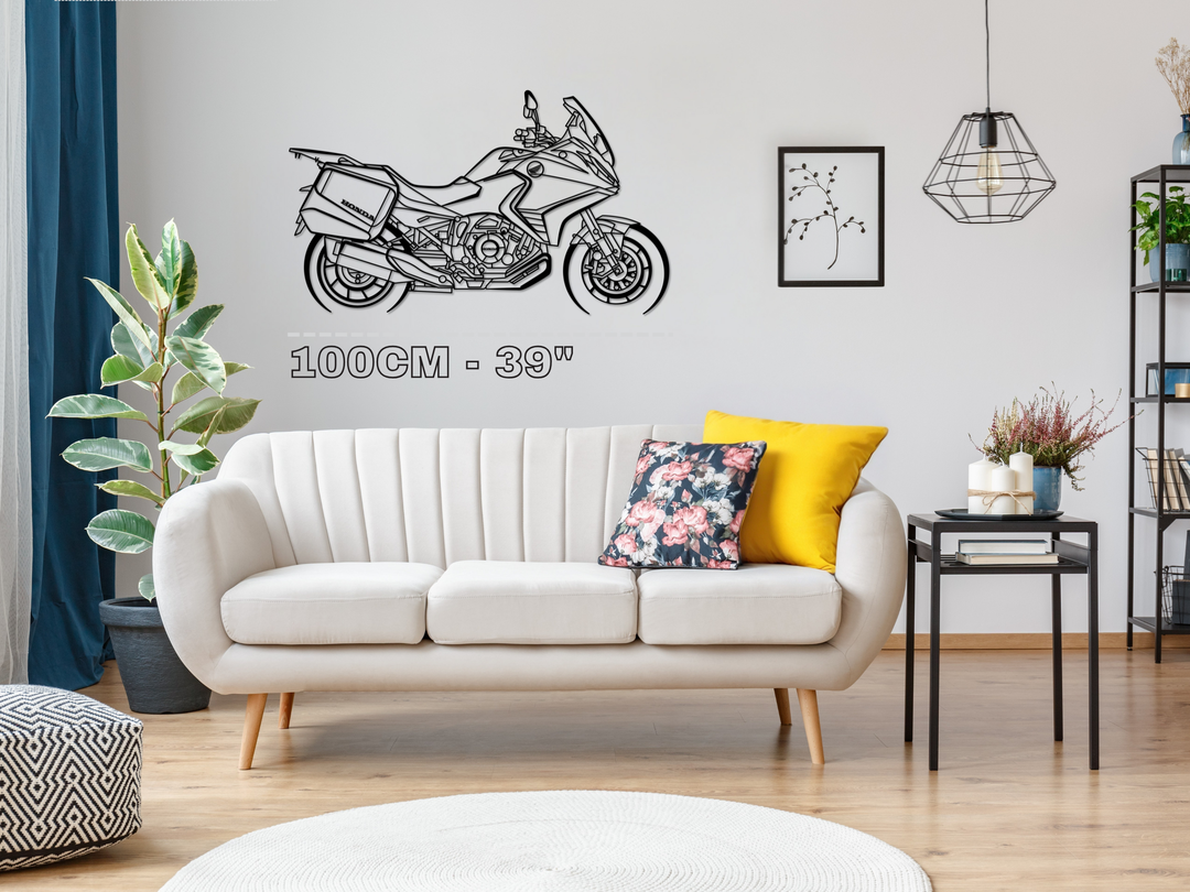 NT1100, Detailed Silhouette Metal Wall Art