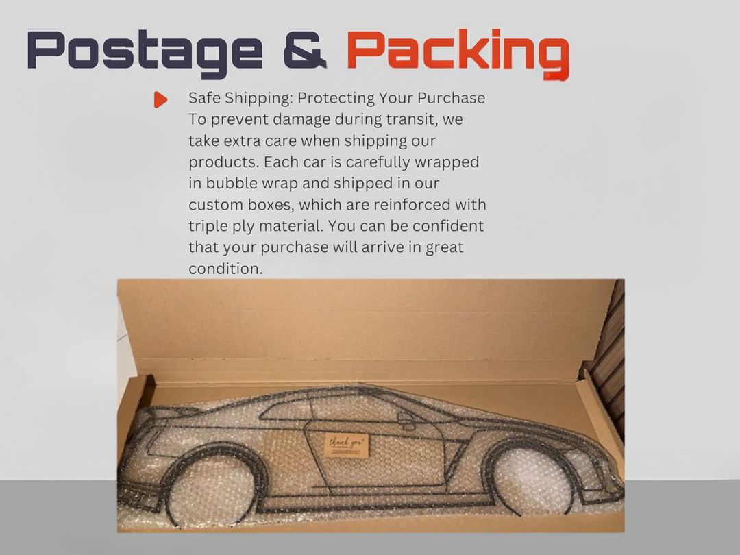 370Z, Detailed Silhouette Metal Wall Art