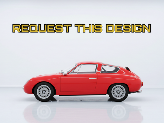 Abarth Monomille - Your Custom Request, Detailed Car Silhouette Metal Wall Art