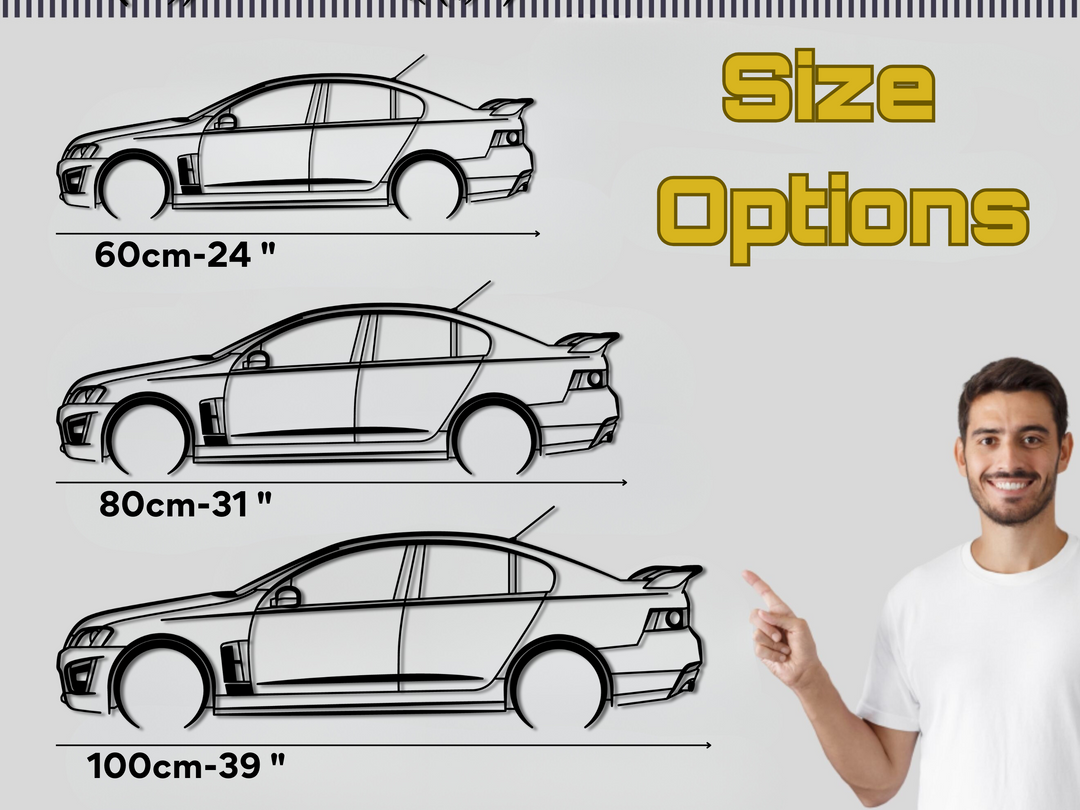 VXR8, Detailed Silhouette Metal Wall Art