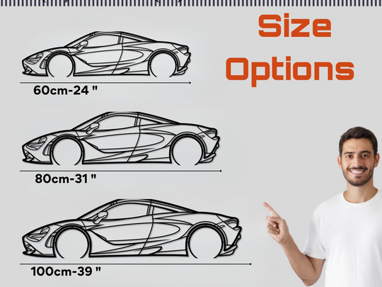 720 S, Detailed Silhouette Metal Wall Art