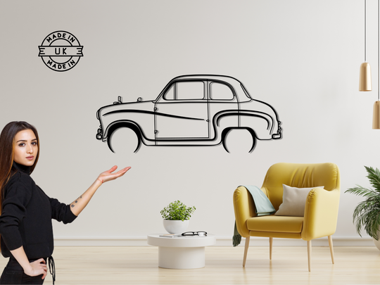 A30 / A35, Detailed Silhouette Metal Wall Art